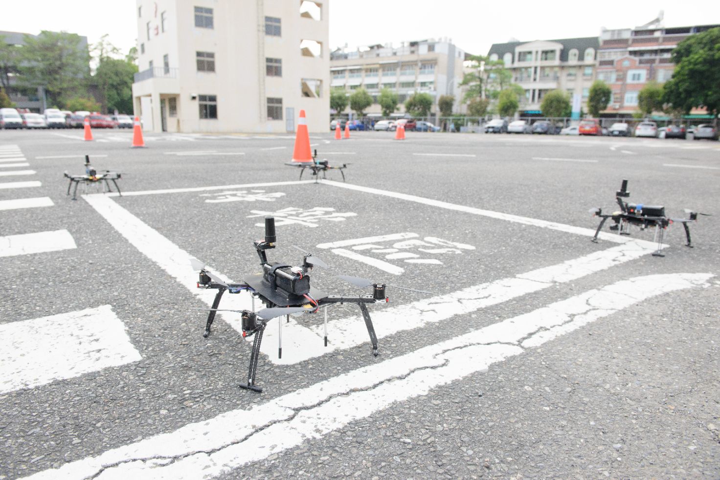 高雄市消防局智慧安防無人機消防救災應用